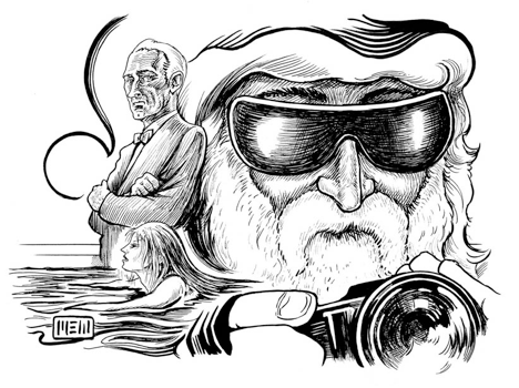 Illustration for Santa in Sunglasses, by William Link