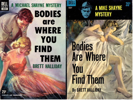 Fifties cover by Robert Stanley; early sixties cover by Robert McGinnis