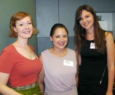 Emily Hockaday, Jackie Sherbow, and Deanna McLafferty