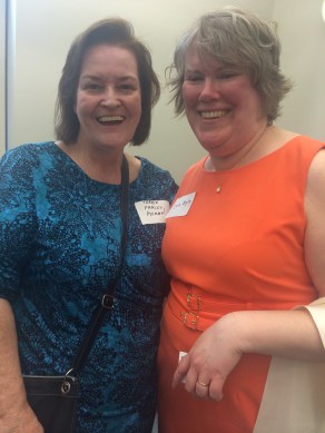 Terrie Farley Moran and Christine Begley